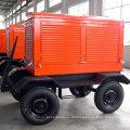 Mobiler Trailer 50kva Dieselgenerator 40 kW Rennset für Italien